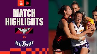 Essendon v Fremantle Highlights  Round 4 2023  AFLW [upl. by Hassi309]