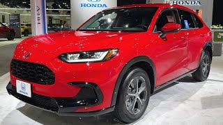 HONDA HRV 2024  FIRST LOOK amp visual REVIEW exterior interior infotainment EXL [upl. by Ylsew]