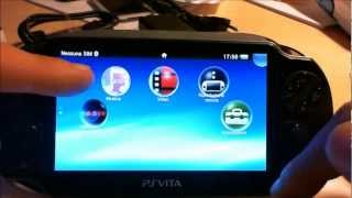 PS Vita  Primo avvio app e altro [upl. by Ainotahs161]