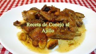 Conejo al ajillo receta original [upl. by Arreic273]