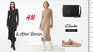 Black Friday Unboxing 📦 Knitted winter dresses amp Other Stories HampM Clarks Outlet [upl. by Veal445]