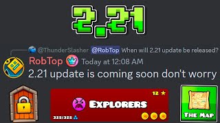 Whats the 221 Update Release Date  Geometry Dash 221 News [upl. by Anniken]