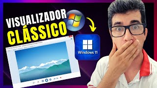 😍 INSTALE O VISUALIZADOR DE FOTOS CLÁSSICO NO WINDOWS 11 [upl. by Yelbmik]