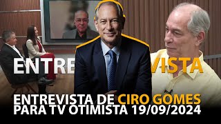 CIRO GOMES DA ENTREVISTA BOMBASTICA  O PT ESTÁ CRIANDO UMA DITADURA NO ESTADO [upl. by Arutak]