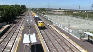 Class 071 081  IWT Liner Passing Kishogue Station [upl. by Sama]