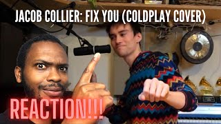 MANLEYS REACTION  Jacob Collier  Fix You Coldplay Cover [upl. by Amleht333]