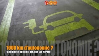 1000 km dautonomie en voiture électrique bientôt possible [upl. by Ogren]