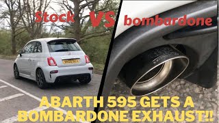 ABARTH 595  Marelli Bombardone 20 exhaust Sound Comparison [upl. by Nivlac493]