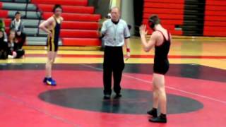 Taylorsville High School Wrestling 2012 vs West High School Match 1 [upl. by Ycul]