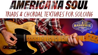 Mustknow Triad amp Chord tricks Killer lead parts amp solos Americana Country Soul Guitar Lesson [upl. by Letty]