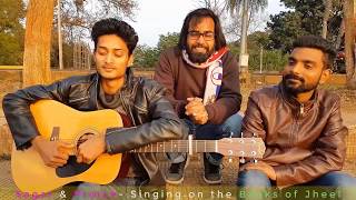 India Got Talent Singers Sagar amp Prince Singing Lovely Songs on the Banks of Jheel [upl. by Odarnoc]