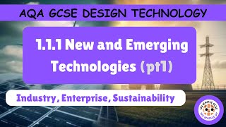 AQA GCSE DT  111 Industry Enterprise and Sustainability [upl. by Dugan]