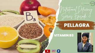 PELLAGRA  VITAMIN B3 Deficiency  Symptoms  Causes  Treatment [upl. by Joscelin]