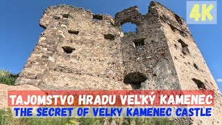 TAJOMSTVO HRADU VEĽKÝ KAMENEC 4K THE SECRET OF VELKY KAMENEC CASTLE [upl. by Akinot]