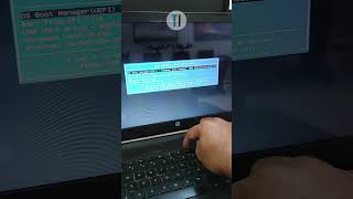 Como bootear desde USB en laptop HP 15 shorts [upl. by Onitsuj]