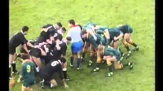 old style scrummaging [upl. by Sashenka]