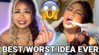 GUMMIES BEFORE WISDOM TOOTH😭vlog  Kimmy Tan [upl. by Eimor169]