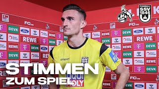 KOEULM  Die Stimmen zum Auswärtsspiel in Köln [upl. by Ecallaw]