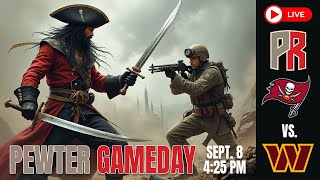 Pewter GameDay Bucs vs Commanders [upl. by Anihsat]