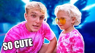 MEETING THE MINI JAKE PAUL [upl. by Kali]