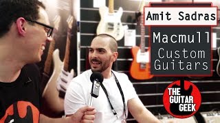 The most beautiful guitars on the planet  Macmull Custom Guitars  Musikmesse 2018 [upl. by Milak951]