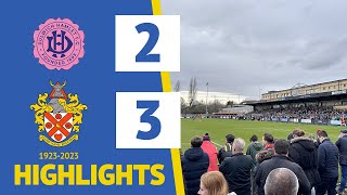 EPIC COMEBACK I Dulwich Hamlet 23 Hornchurch I Isthmian Premier League 202324 [upl. by Heilner933]