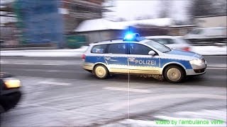 3x FuStKW  Krad Polizei Bielefeld  Pkw MedicOne [upl. by Teplica]