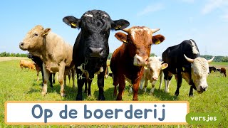 Op de boerderij  Versjes  OKAN  NT2  Rijmpjes [upl. by Ottinger729]