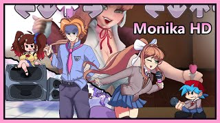 Friday Night Funkin  VS Monika HD Full Week  Mod Showcase [upl. by Poole642]