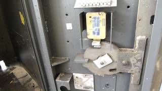 NCR ATM Strongbox Teardown [upl. by Nylave]