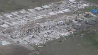 April 27 2014 Arkansas Tornado Damage to a Subdivision in Vilonia AR [upl. by Atiuqet]