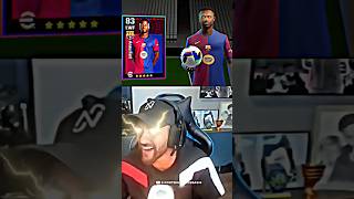 I packed Aansu Fati 🔥🤯।efootball24 efootball2024mobile efootball pes pes2021 shortsfeed [upl. by Pitchford]