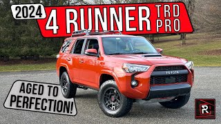 The 2024 Toyota 4Runner TRD Pro Is An Admirable Heritage Rich Midsize OffRoad SUV [upl. by Blinny]