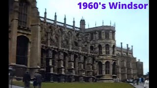 1960’s Trip to Windsor Castle  The Royal Residence at Windsor in the English County of Berkshire [upl. by Kurt]