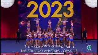 Stingray Allstars Orange 2023 Worlds Semifinals [upl. by Nahtnoj319]