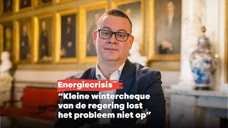 Raoul Hedebouw PVDA  “Gezinnen zelfstandigen en kmo’s hebben prijsblokkering nodig” [upl. by Ralfston]