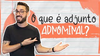 O QUE É ADJUNTO ADNOMINAL [upl. by Notnirt]