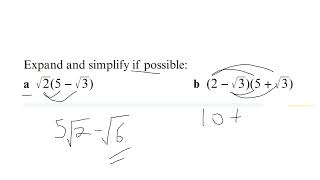 Maths Tutoring for KS2 KS3 and GCSE Mathematics Laws of Surds in just 56 seconds GCSE 91 Maths [upl. by Marna235]