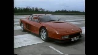 Ferrari Testarossa vs Lamborghini Countach  Top Gear  1986 [upl. by Oicam45]