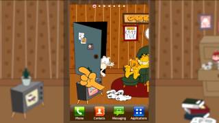 Home Sweet Garfield Live Wallpaper [upl. by Asikal]