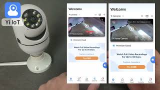 Yi Iot APP shares camera [upl. by Rezal]