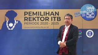 Nomine Rektor ITB 20202025  Prof Dr Ing Widjaja Martokusumo [upl. by Moht344]