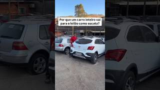 O real motivo para carros tão novos virarem sucata leilao sucata curiosidades carros veiculou [upl. by Dambro]