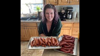 Homemade Sausage Part 1 Crafting Hungarian Sausage amp Kielbasa from Scratch 🌭👨‍🍳 [upl. by Atsira]