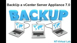 How To BackUp a vCenter Server Appliance 70 [upl. by Corabelle]