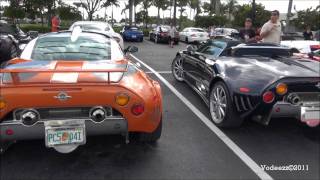 Spyker C8 Laviolette and LM85 1080p [upl. by Ruphina990]