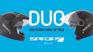 SPADA DUO Dual Homologated helmet for every kind of ride [upl. by Tawsha]