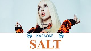 Ava Max  Salt  Karaoke Instrumental official [upl. by Naved560]