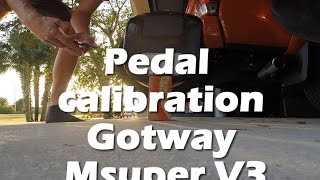 Pedal calibration on my Gotway Msuper V3 [upl. by Ora]