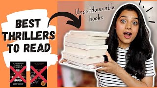 Best thriller books to read for beginners💯 Thriller book recommendations📚🔪 Wisewithgrace [upl. by Lodhia]